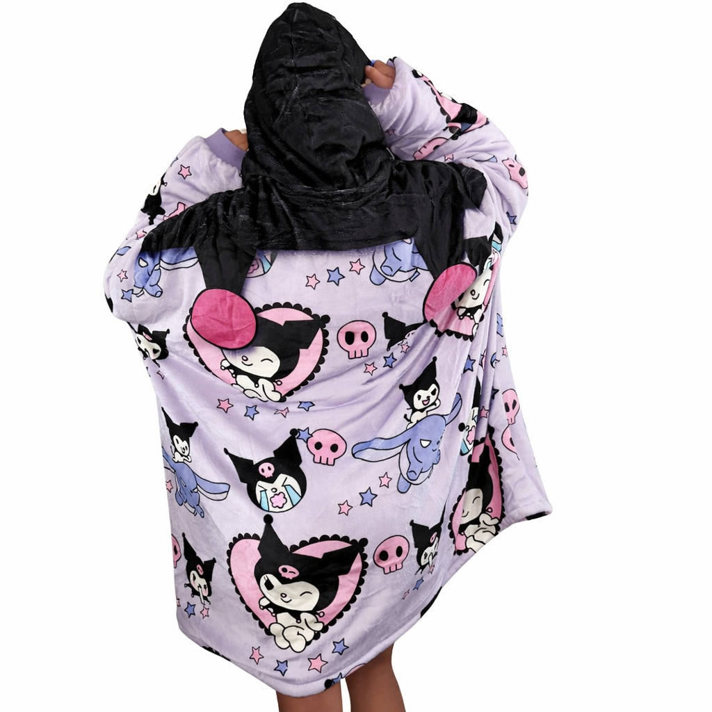 Kuromi Blanket Hoodie
