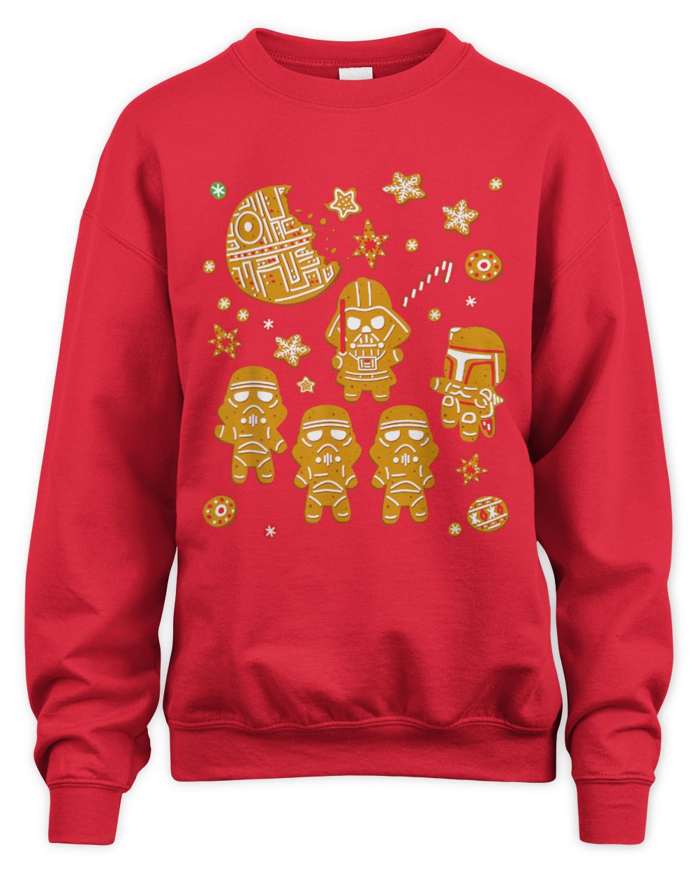 Star Wars Gingerbread Cookies Galactic Empire Holiday Unisex Sweatshirt