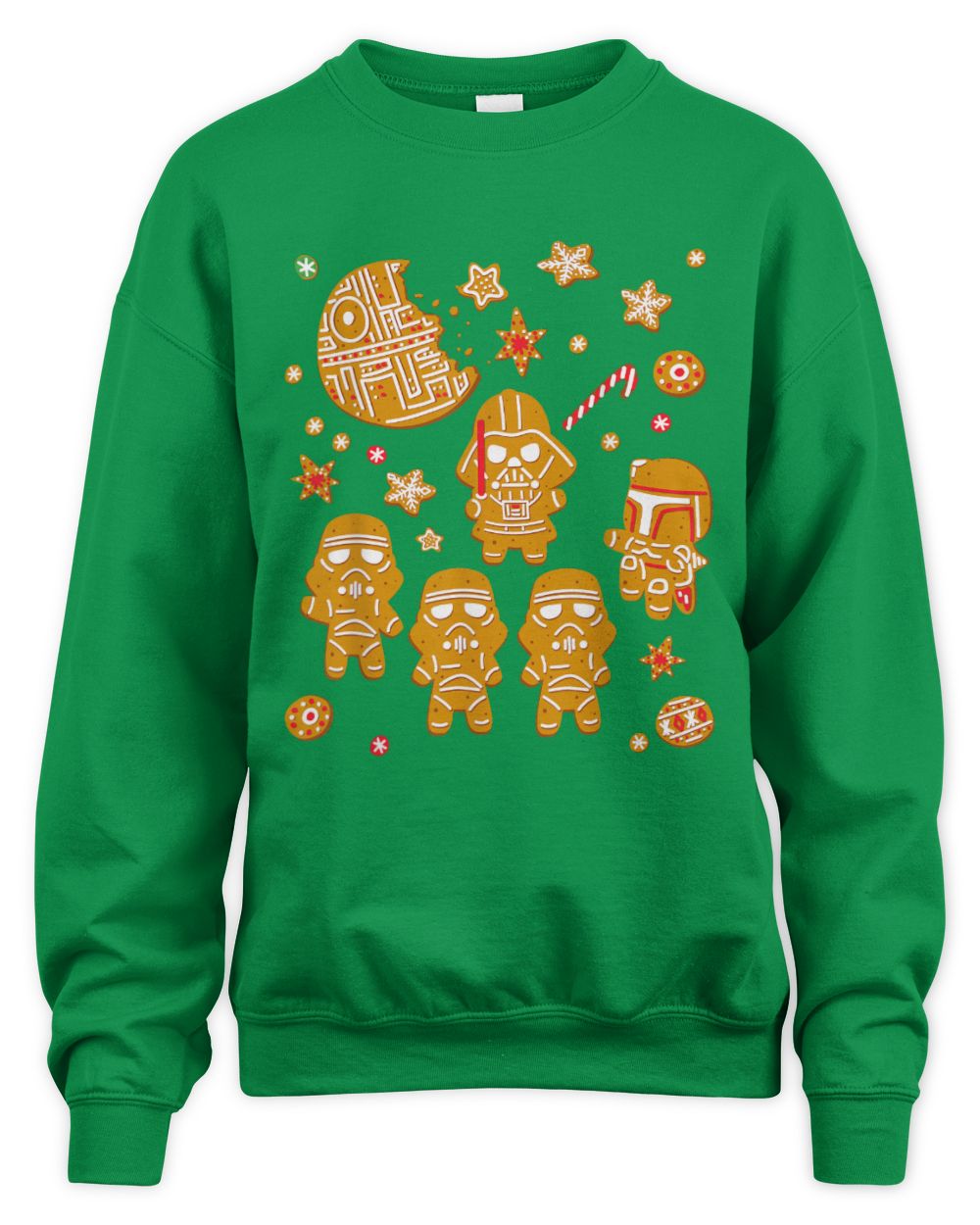 Star Wars Gingerbread Cookies Galactic Empire Holiday Unisex Sweatshirt