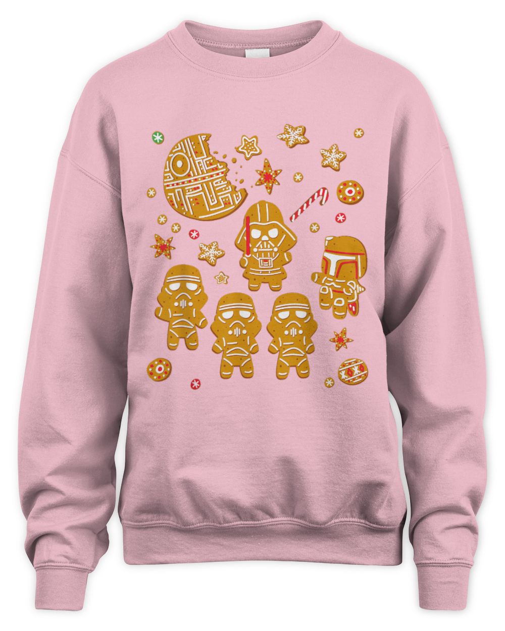 Star Wars Gingerbread Cookies Galactic Empire Holiday Unisex Sweatshirt