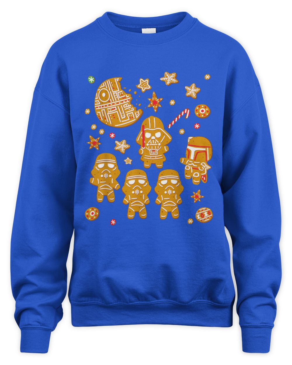 Star Wars Gingerbread Cookies Galactic Empire Holiday Unisex Sweatshirt