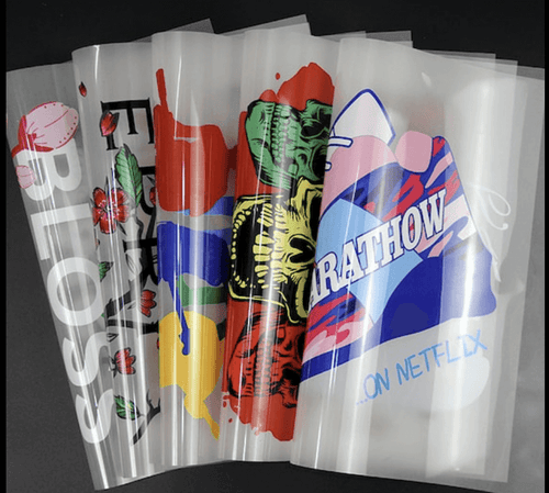 Raccoon DTF Gang Sheet with vibrant colors and detailed graphics for versatile fabric printing