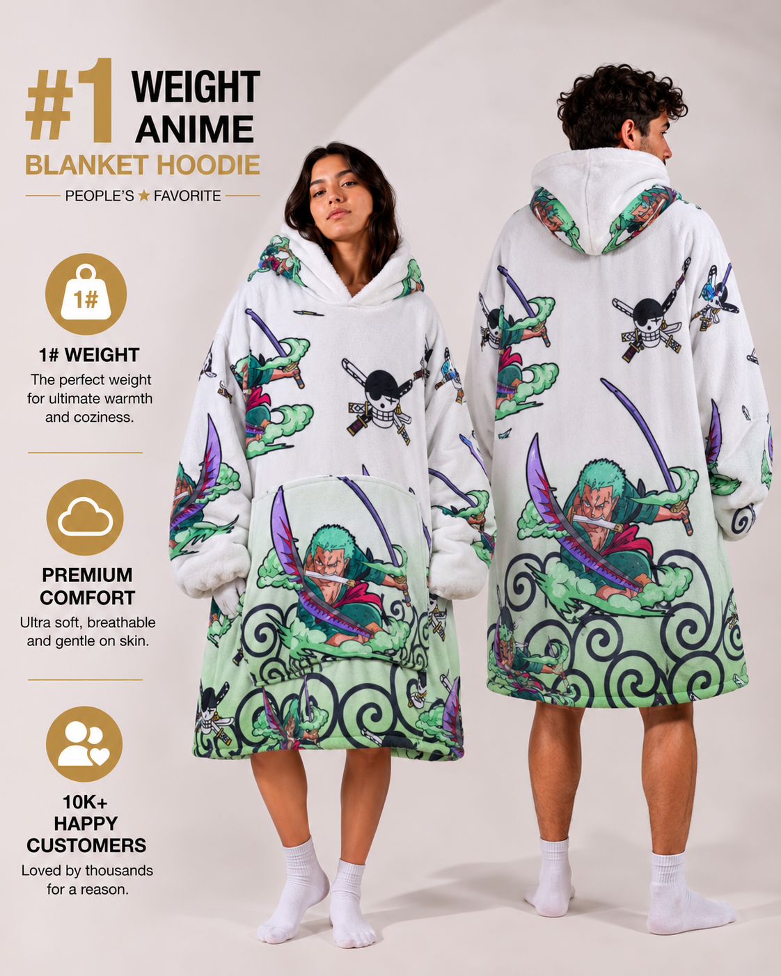 Zoro Blanket Hoodie