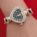 Women's bracelet watch set heart quartz Valentine's gift