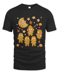 Black Star Wars Gingerbread Cookies Galactic Empire holiday unisex t-shirt