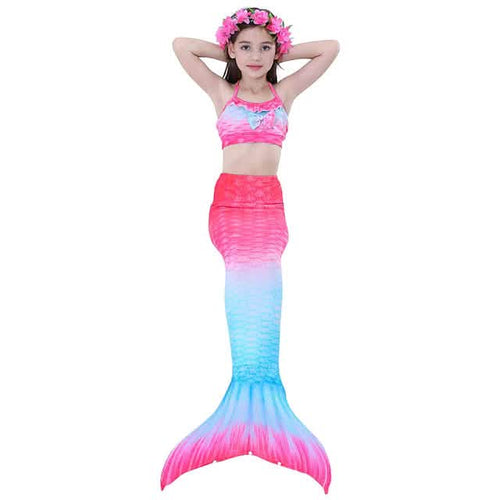 3-Piece: Girls Swimwear Bikini Set