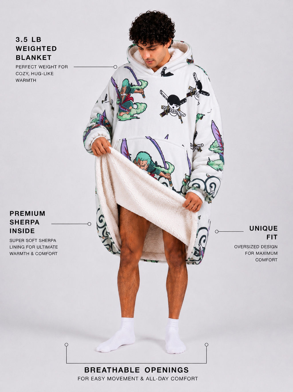 Zoro Blanket Hoodie