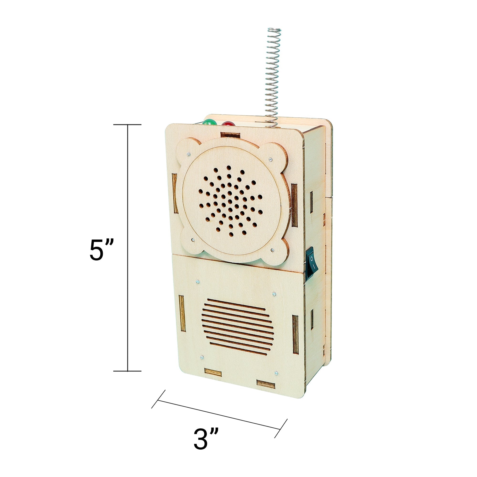 Build and Learn Walkie Talkie STEM Kit set of 2 hands-on electronics project for STEM education