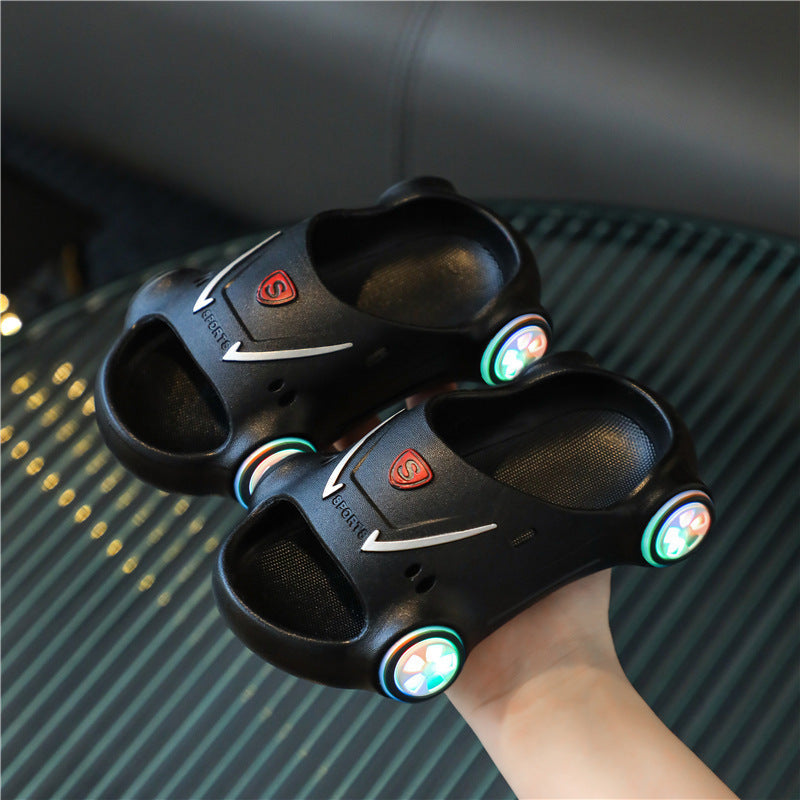 Kids light-up slippers