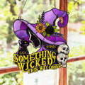 Personalized Witch Acrylic Suncatcher - Gift Idea For Witch/Cat Lover - Something Wicked This Way Comes