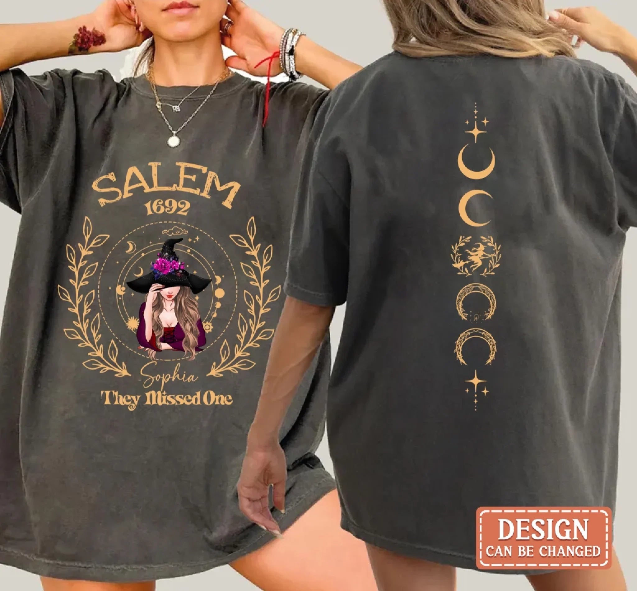 Personalized 1692 Salem They Missed One AOP T-shirt - Gift Idea For Witch Lover