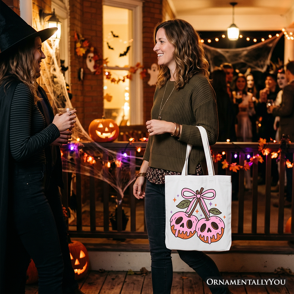 Hanging with My Boos Ghost Tote Bag, Funny Halloween Spooky Season Gift Shopper