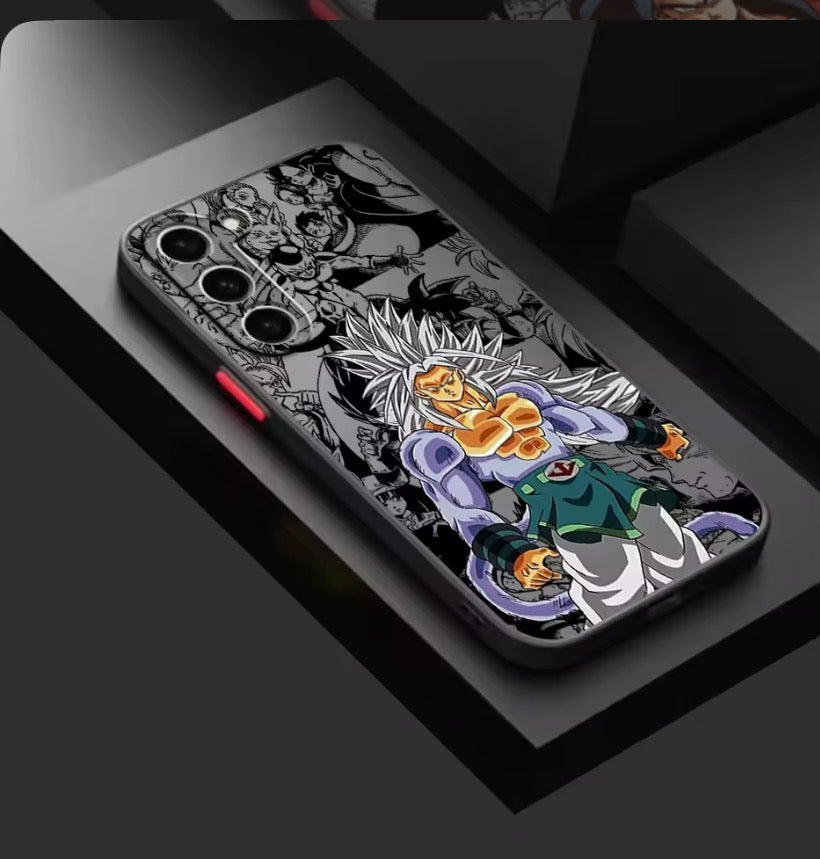 Dragon Ball Samsung case Goku frosted translucent cover