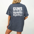 Funny grandpa t-shirt with protective grandpa graphic design