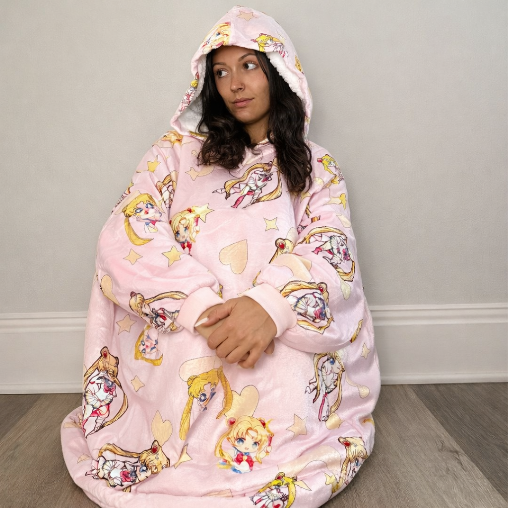 Sailor Moon Blanket Hoodie