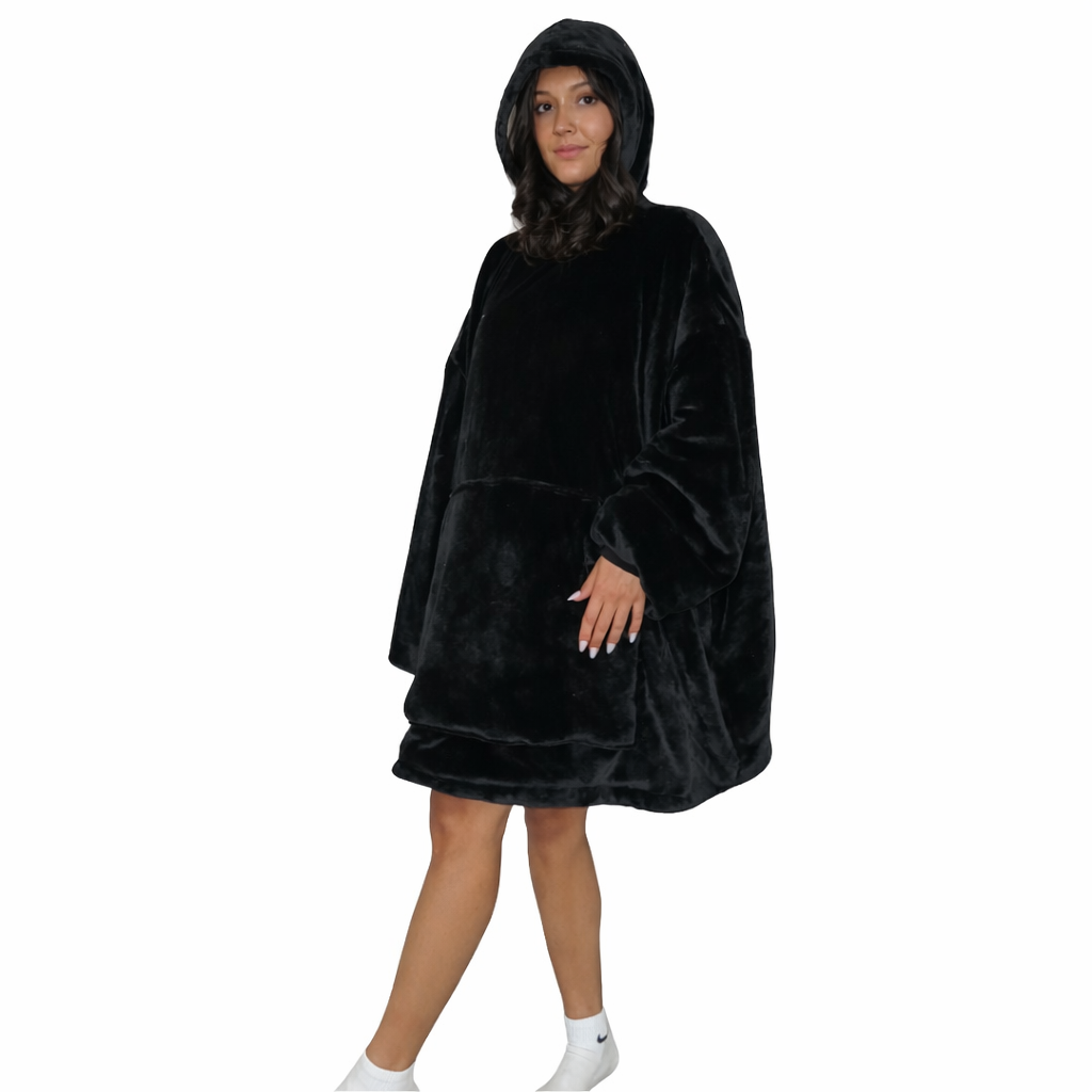 black  Blanket Hoodie