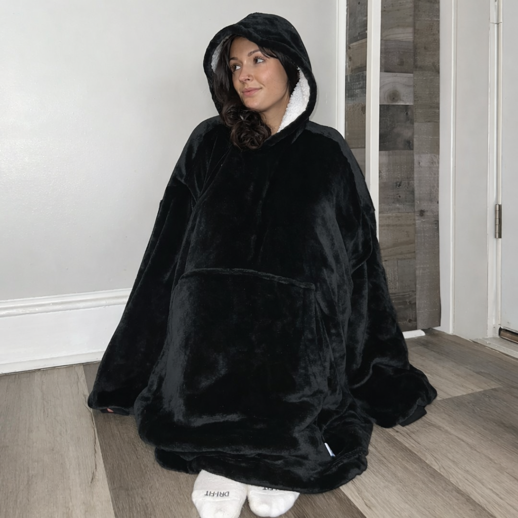 black  Blanket Hoodie