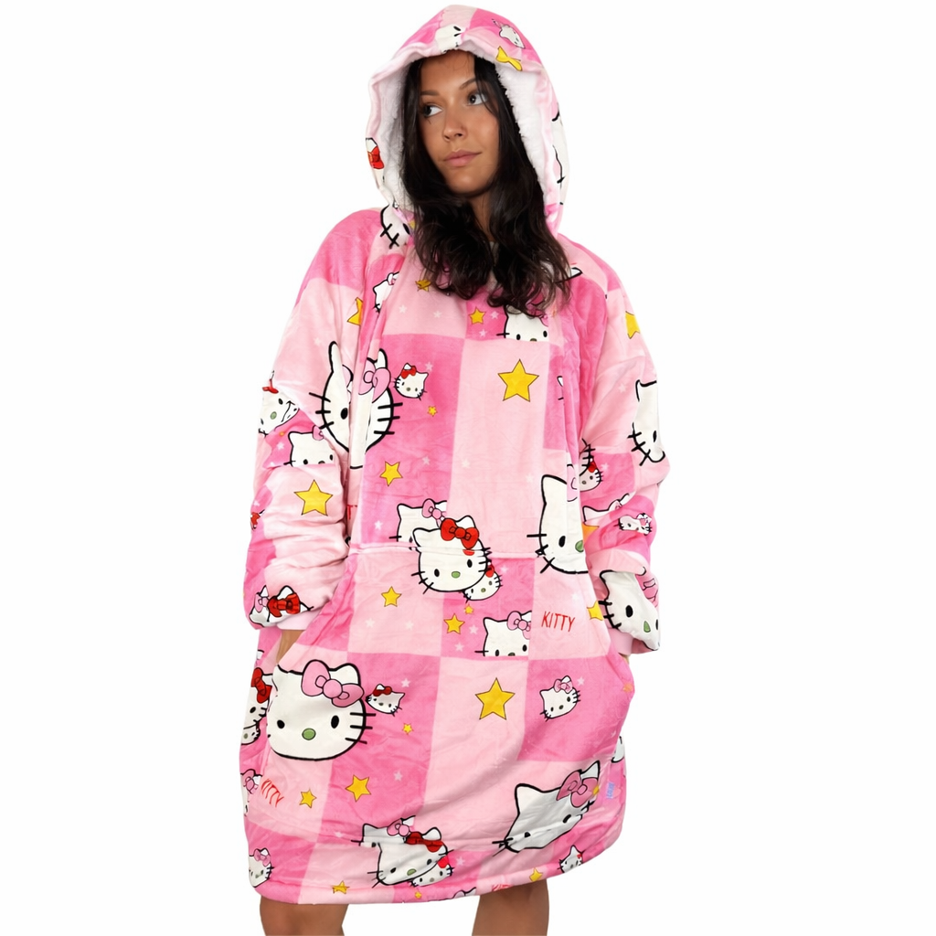 Hello Kitty Blanket Hoodie