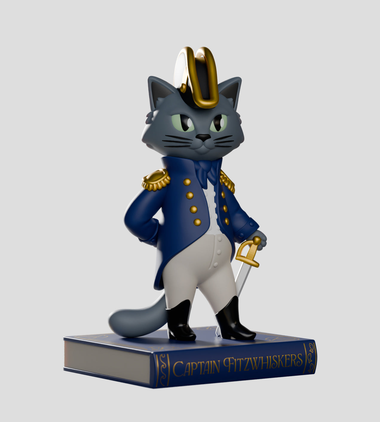 Kaleidos Creative Regency Cats Blind Box collectible PVC cat figurines with Regency-era costumes and accessories