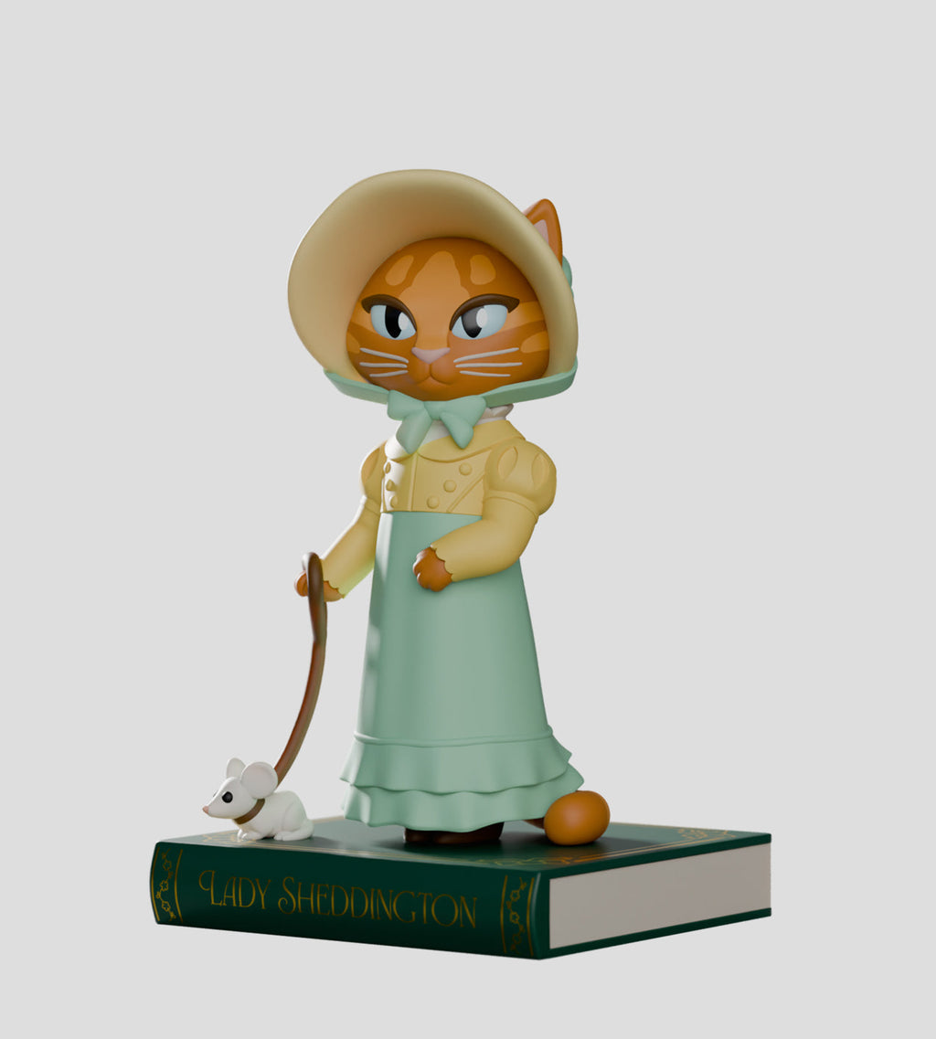 Kaleidos Creative Regency Cats Blind Box featuring collectible dapper cat figurines with accessories
