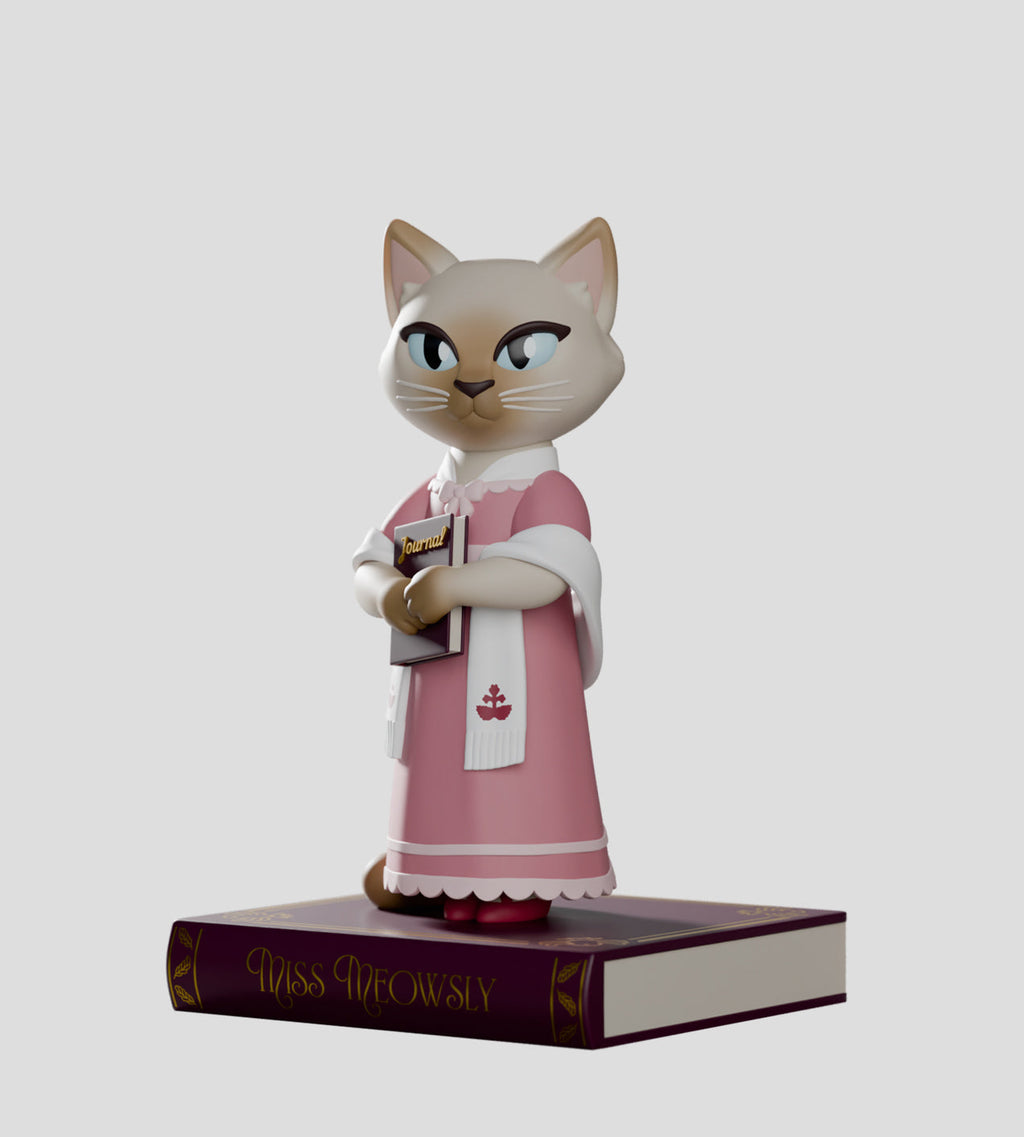 Kaleidos Creative Regency Cats Blind Box collectible cat figurines with Regency-era costumes and accessories
