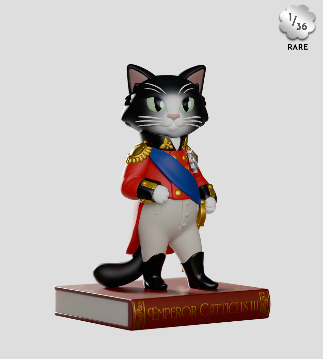 Kaleidos Creative Regency Cats Blind Box featuring detailed Regency-era cat figurines from the Regal Kitty Society collection