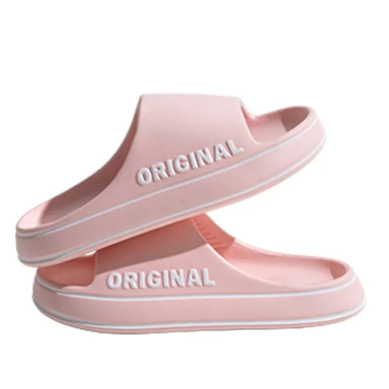 Beach slides sandals unisex anti-slip EVA summer slippers