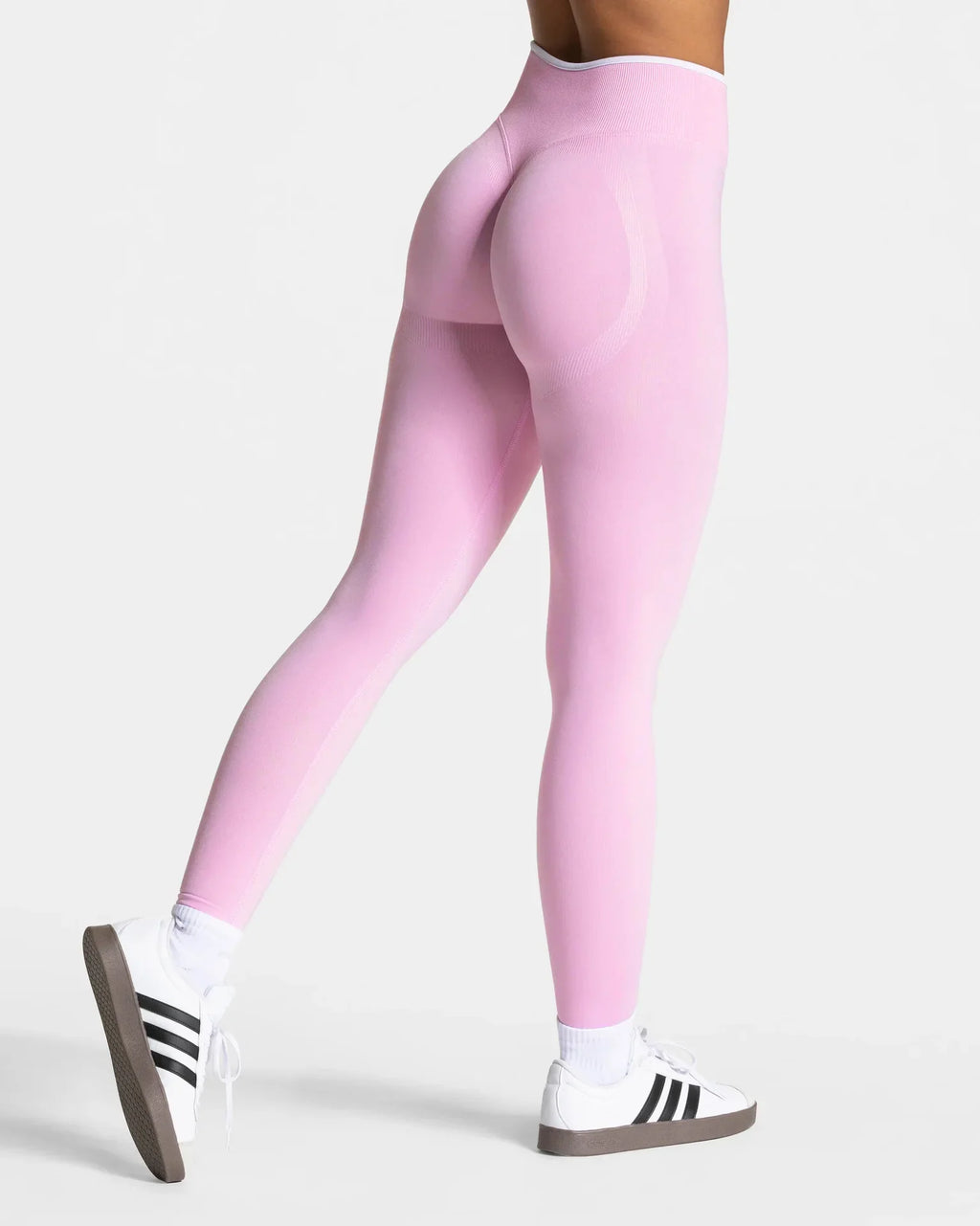 Women’s Sports Leggings, High Waist Seamless Yoga Pants, Scrunch Booty Peach, Hip Lifting Gym Clothes, Workout Tights