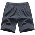 men's sports shorts plus size — breathable elastic waist