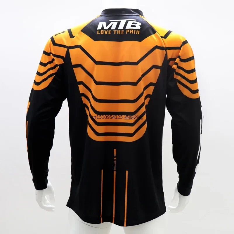 MTB jersey quick dry short sleeve mountain bike shirt