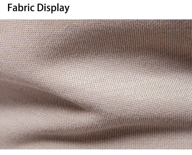Men's knit sweater fleece-lined half-zip pullover