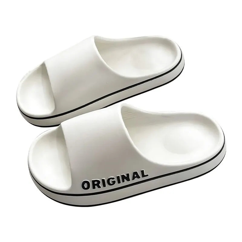 Beach slides sandals unisex anti-slip EVA summer slippers