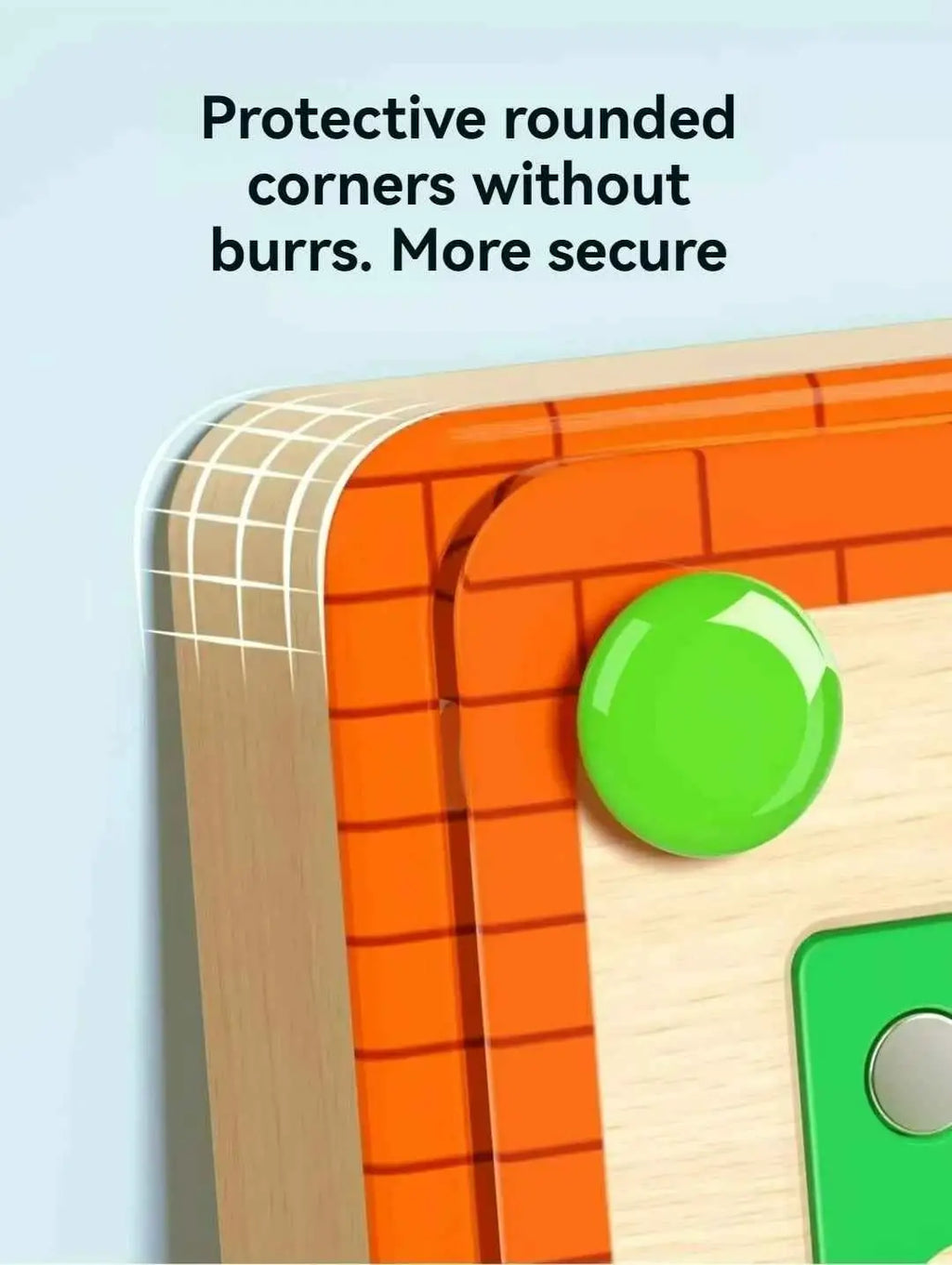 Magnetic maze toy for kids logic thinking early education puzzle