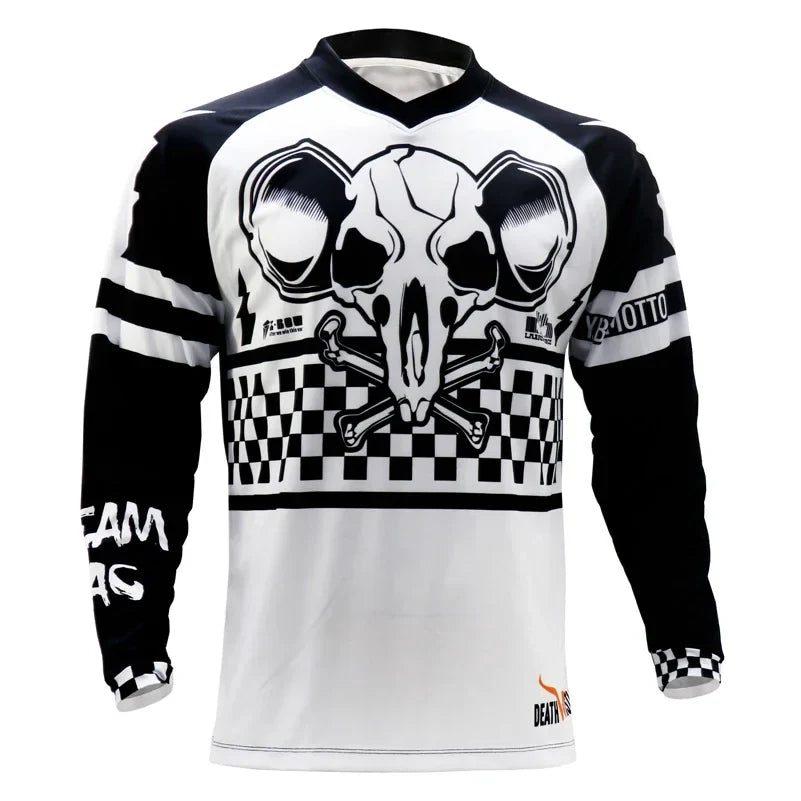 MTB jersey quick dry short sleeve mountain bike shirt