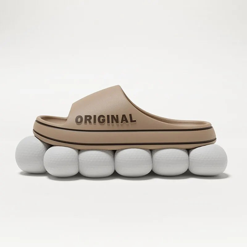 Beach slides sandals unisex anti-slip EVA summer slippers