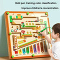 Magnetic maze toy for kids logic thinking early education puzzle