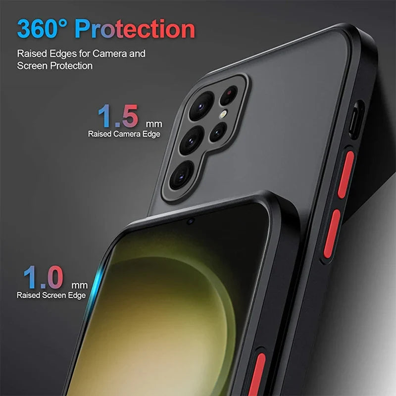 Dragon Ball Samsung case Goku frosted translucent cover