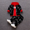 Spring and Autumn Boys Clothing Set Girls' Spring and Autumn Leisure Three piece Set Infant and Young Children's Clothing