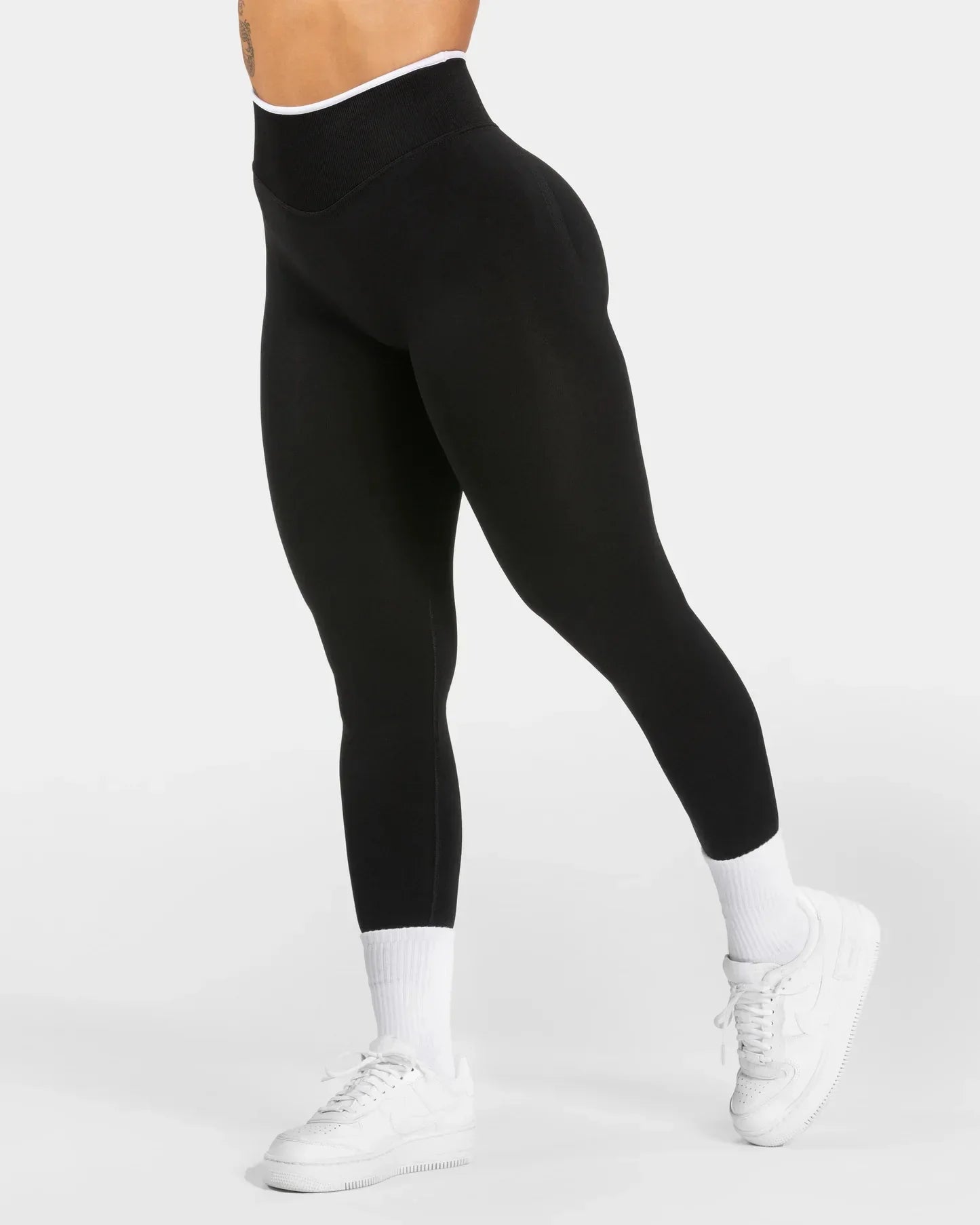 Women’s Sports Leggings, High Waist Seamless Yoga Pants, Scrunch Booty Peach, Hip Lifting Gym Clothes, Workout Tights