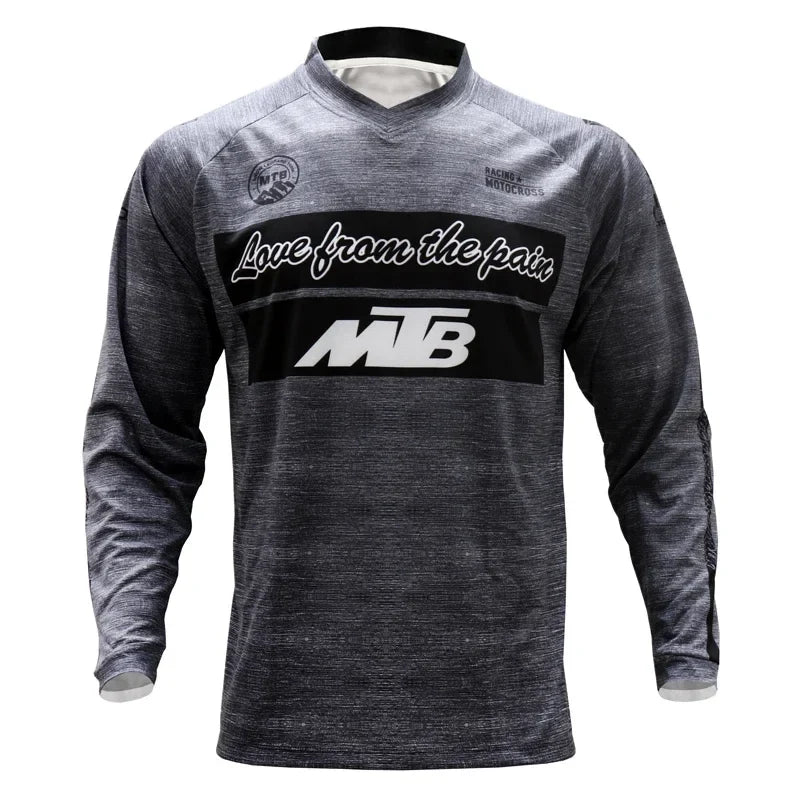 MTB jersey quick dry short sleeve mountain bike shirt