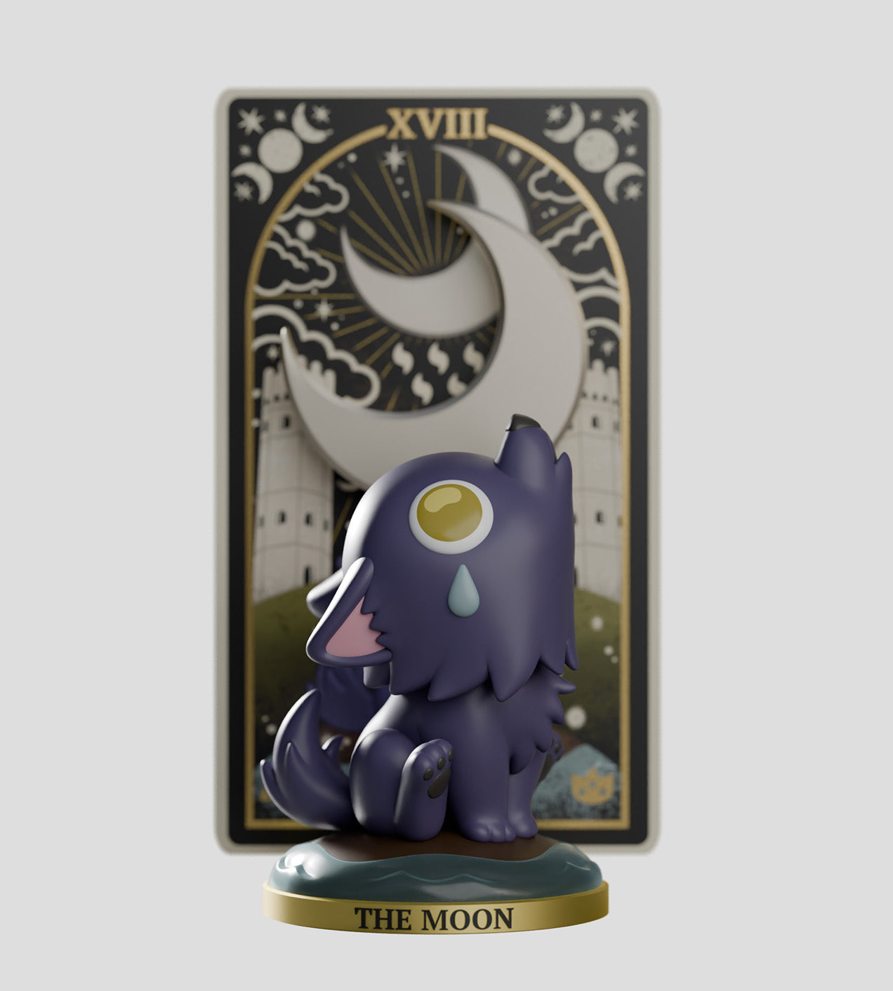 Wild Magic Tarot Blind Box collectible figure and tarot card set by Kaleidos Creative