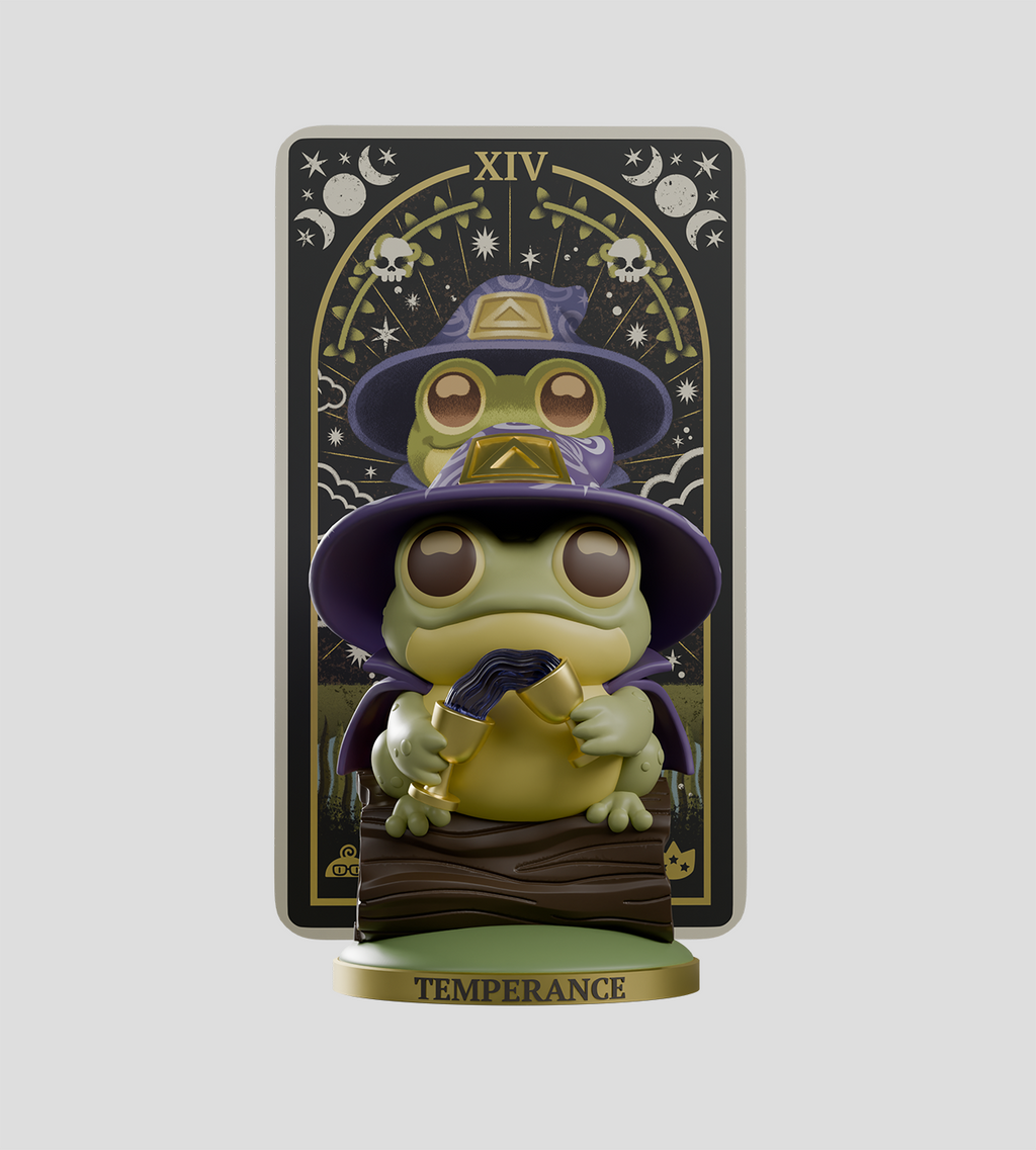 Wild Magic Tarot Volume 2 blind box collectible figures featuring enchanted Major Arcana designs