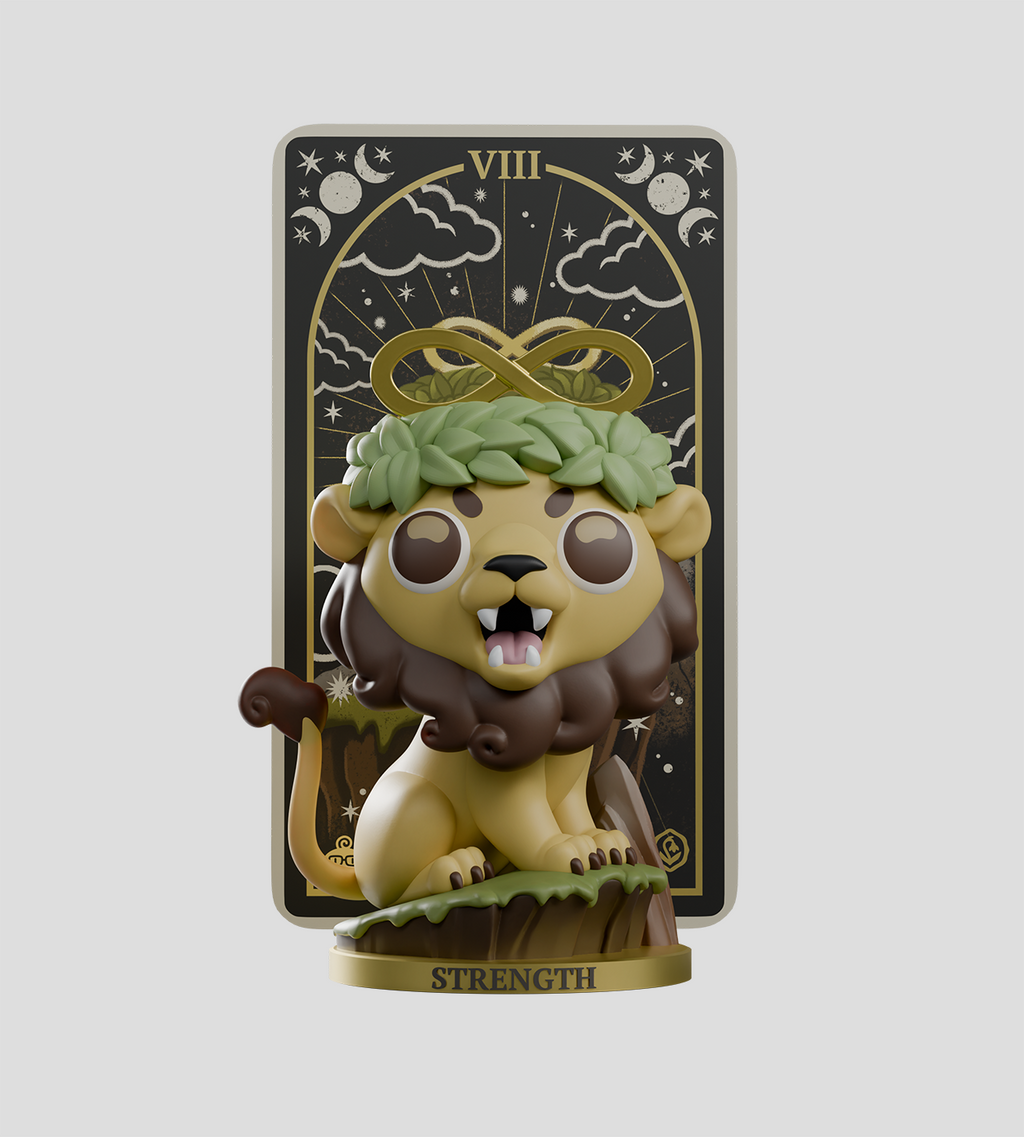 Wild Magic Tarot Volume 2 Blind Box featuring enchanted Major Arcana figures by Kaleidos Creative