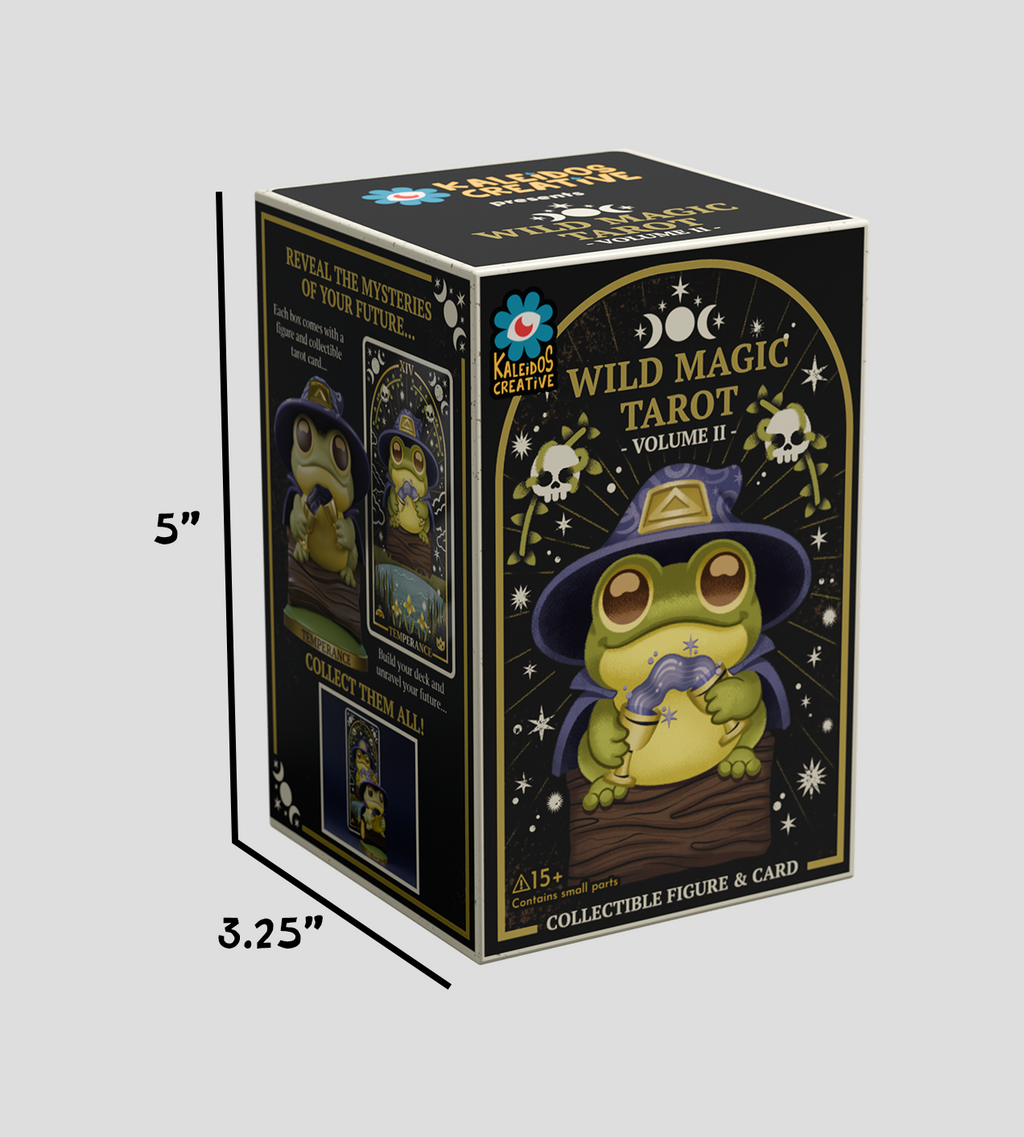 Wild Magic Tarot Volume 2 blind box collectible figures featuring enchanted Major Arcana characters