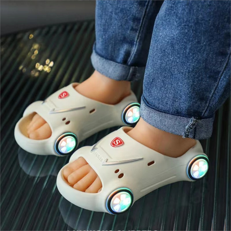 Kids light-up slippers