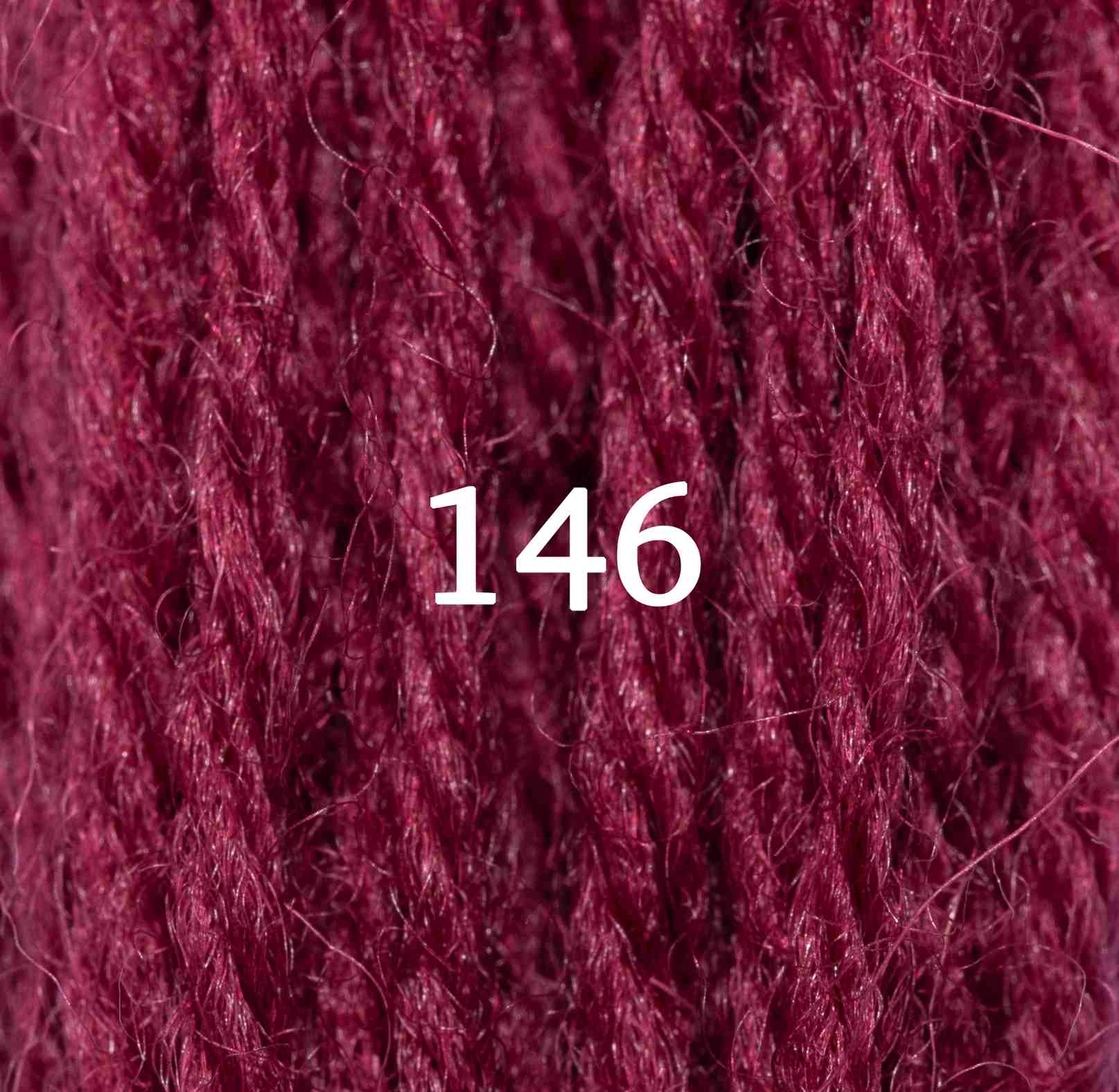 Appletons Wool Yarn in dull rose pink shades 141 to 149 skeins for crafting