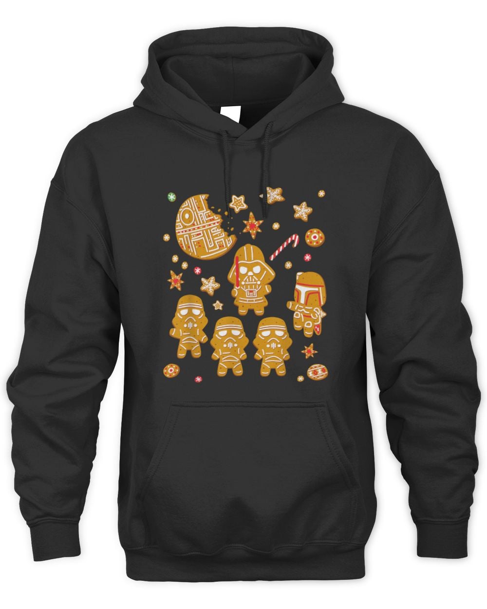 Star Wars Gingerbread Cookies Galactic Empire Holiday Unisex Hoodie