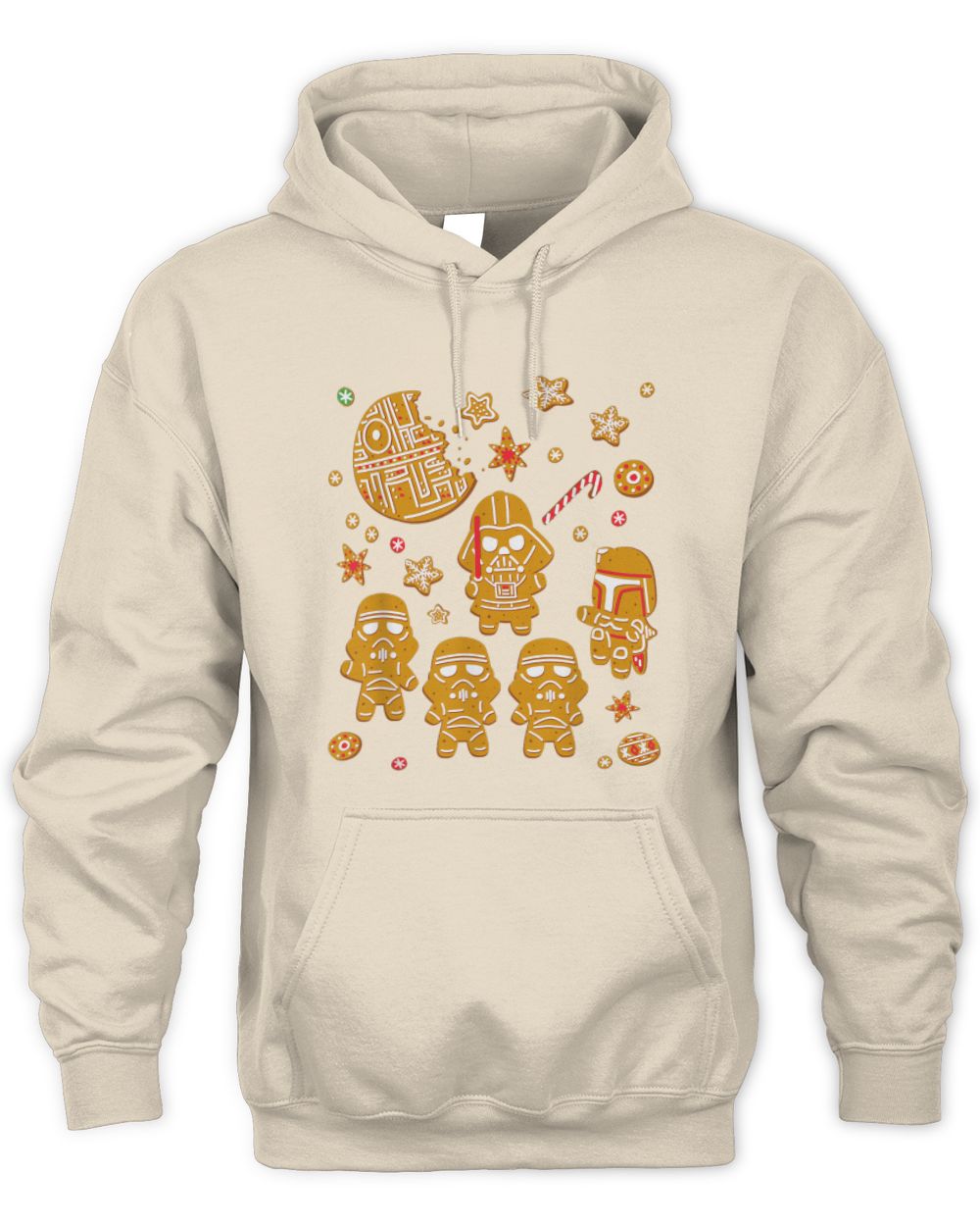 Star Wars Gingerbread Cookies Galactic Empire Holiday Unisex Hoodie