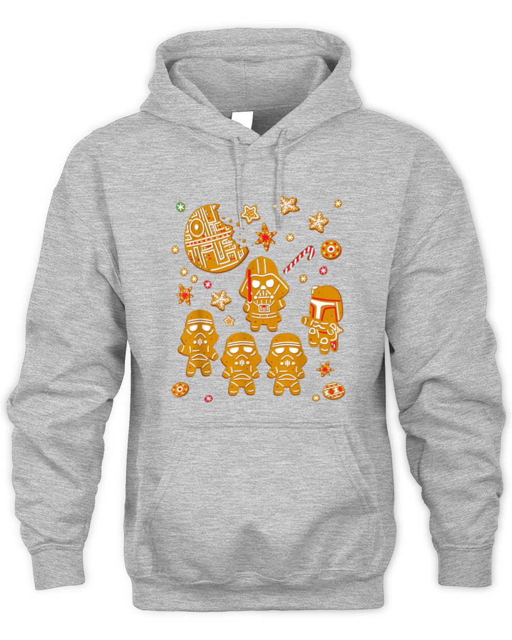 Star Wars Gingerbread Cookies Galactic Empire Holiday Unisex Hoodie