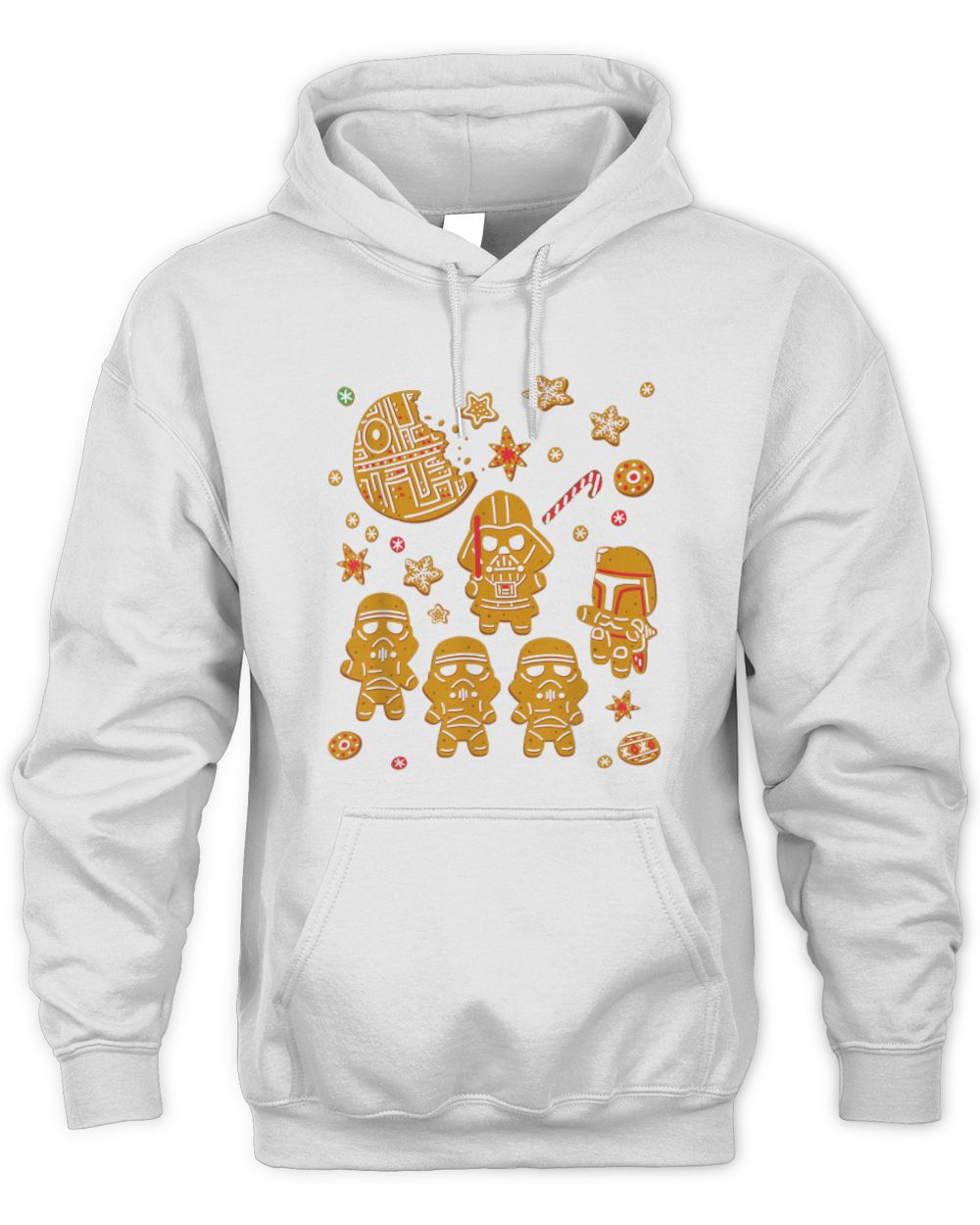 Star Wars Gingerbread Cookies Galactic Empire Holiday Unisex Hoodie